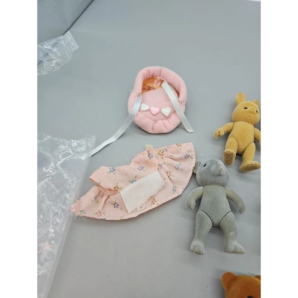 Vintage Sylvanian Forest‎ Family Mice Berenwald Mice Family Rabbits Bears Lot 13